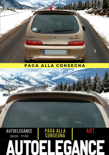 Spoiler posteriore - spoiler,