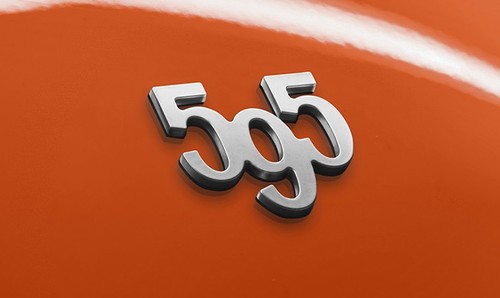 Emblema 595 abarth logo badge - emblema,