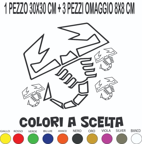 Sticker abarth adesivo tuning - sticker,