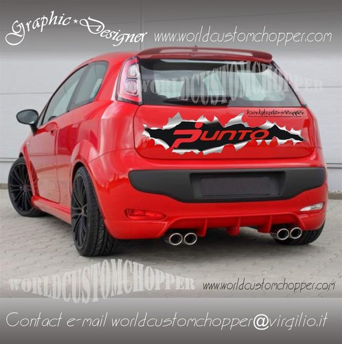 Grafica strappo adesiva fiat - strappo,