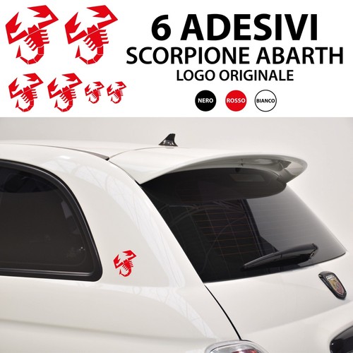 Scorpione abarth adesivo fiat - abarth,