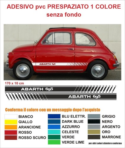 Strisce adesive fiat - fiat, 500