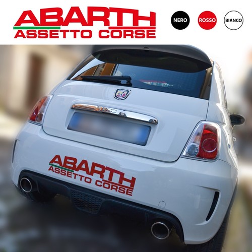 Adesivo abarth fiat 500 - abarth,