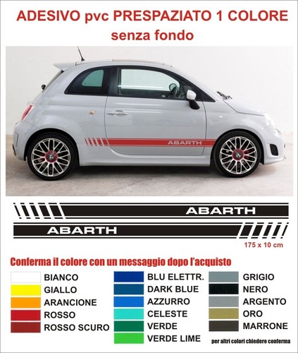 Kit adesivi strisce fiat - kit, 500