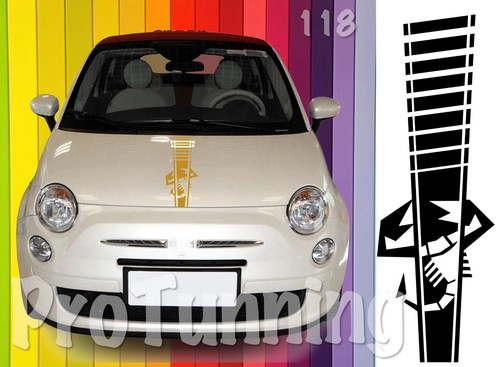 Fiat 500 abarth striscia - fiat,