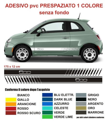 Strisce adesive fiat - adesive, 500
