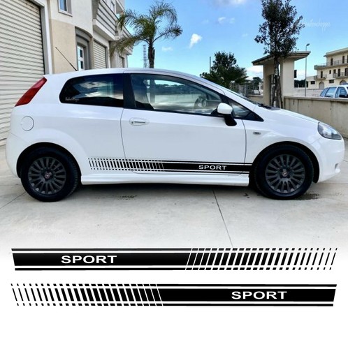 Adesivi stickers fiat grande - adesivi,