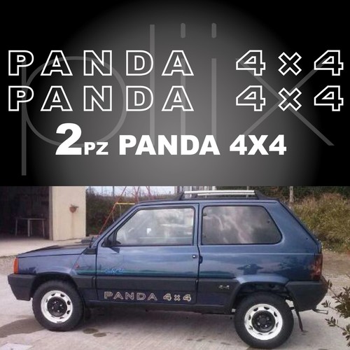 Panda 4x4 adesivo stickers